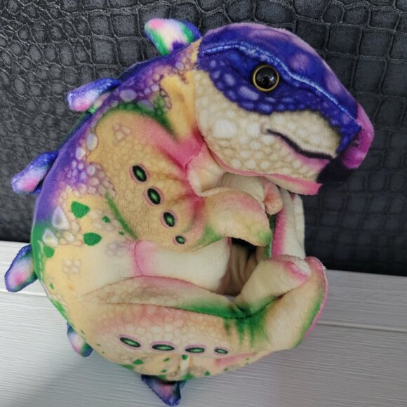 STUFFED BABY STEGOSAURUS FROM WILD REPUBLIC - GUC - Picture 3 of 4